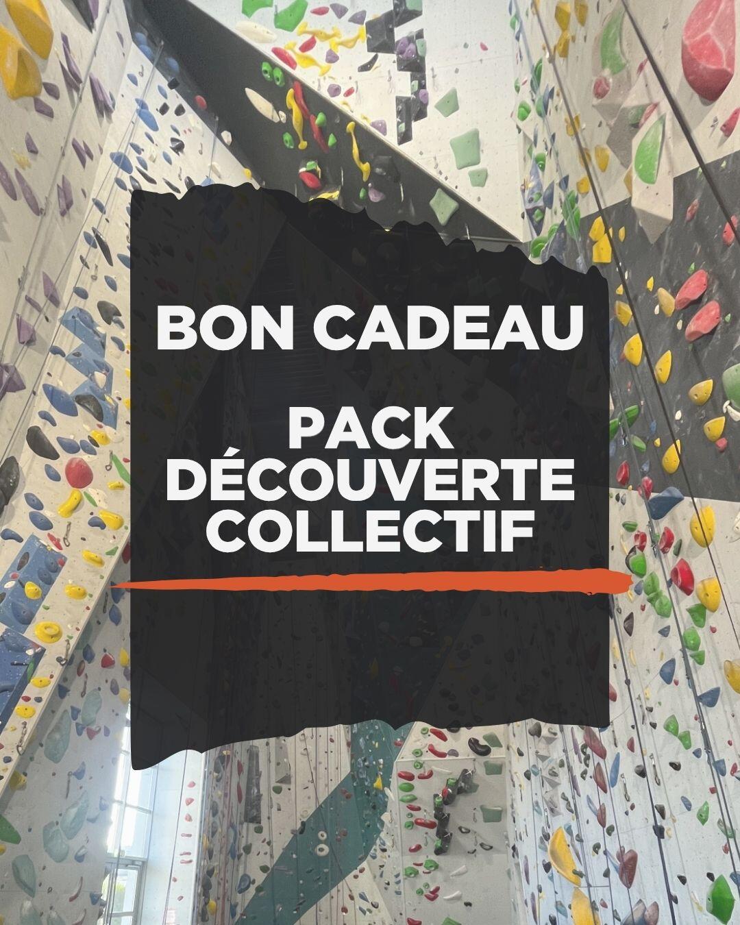 BON CADEAU Pack découverte collectif valable pour 2 personnes