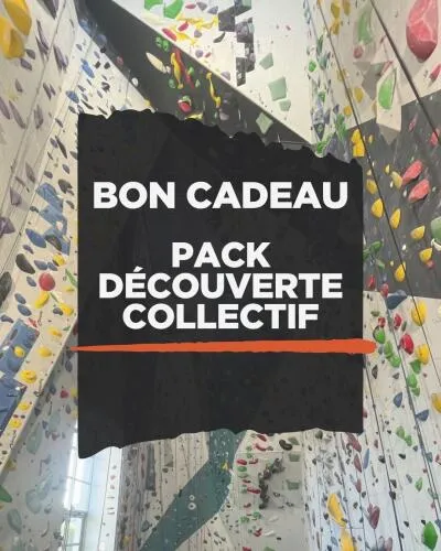 BON CADEAU Pack découverte collectif valable pour 2 personnes